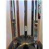 Image 4 : Large 8-Ball Cue Stick Holder w/ 5+ Cue Sticks 60"H