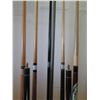 Image 5 : Large 8-Ball Cue Stick Holder w/ 5+ Cue Sticks 60"H