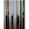 Image 4 : Large 8-Ball Cue Stick Holder w/ 4+ Cue Sticks & Bridge 60"H