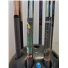 Image 4 : Large 8-Ball Cue Stick Holder w/ 4+ Cue Sticks  60"H