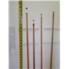Image 10 : Large 8-Ball Cue Stick Holder w/ 4+ Cue Sticks  60"H