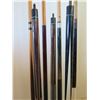 Image 5 : Large 8-Ball Cue Stick Holder w/ 4+ Cue Sticks  60"H