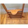 Image 5 : Wooden Pool Cue & Accessories Standing Rack