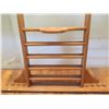 Image 8 : Wooden Pool Cue & Accessories Standing Rack