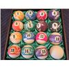 Image 2 : Qty 16 Cue Balls in Wooden Lined Case