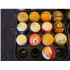 Image 3 : Qty 4 Full Trays Cue Balls (16 each) & 3 Incomplete Trays