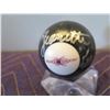 Image 2 : Autographed Jeannette Lee Black Widow 8 Ball on Stand