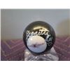Image 2 : Autographed Jeannette Lee Black Widow 8 Ball on Stand