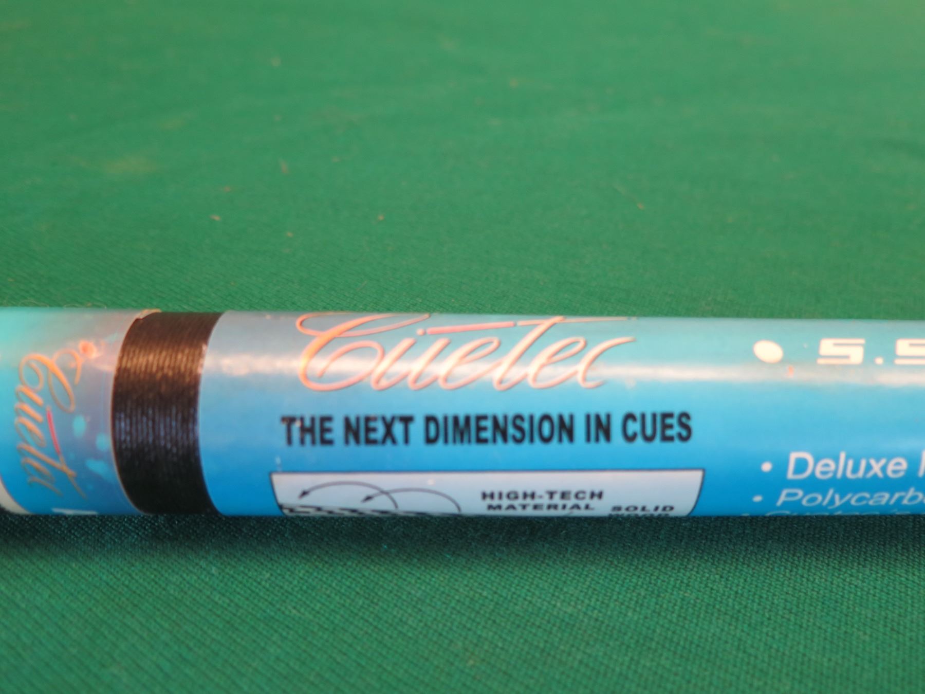 True Guide Pool Cue Cuetec Tru-Glide 2 Piece Deluxe Super Slim Taper Shaft Pool Cue Stick ...