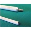 Image 8 : Alytex Aluminum Cues White Textured 2 Piece Pool Cue Stick 57"L