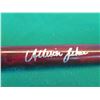 Image 9 : Action Wooden 2 Piece Pool Cue Stick Signed Allison Fisher 58"L
