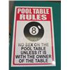 Image 8 : Qty 7 Artwork & Signs Billiards Pool Themed: Kilika's 143, Cue Balls, etc