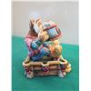 Image 12 : Qty 4 Billiard Figurines: Pinocchio Pool Game, 2 Players w/ Cue Sticks & Moose