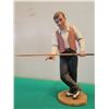Image 8 : Qty 4 Billiard Figurines: Pinocchio Pool Game, 2 Players w/ Cue Sticks & Moose