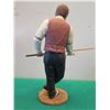 Image 9 : Qty 4 Billiard Figurines: Pinocchio Pool Game, 2 Players w/ Cue Sticks & Moose