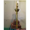 Image 14 : Tall Pocket Billiards World Championship Trophy 1952  39"H & Collectible Pins