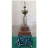 Image 1 : Tall Pocket Billiards World Championship Trophy 1952  39"H & Collectible Pins