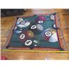 Image 8 : Qty Approx. 8 Billiards Pool Themed Fringed Blankets/Mats & Pool Game Mat