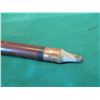 Image 8 : Vintage Carved Wooden 2 Piece Pool Cue w/ Metal Top