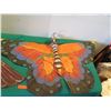 Image 6 : Qty 3 Decorative Butterfly & Bird Wall Hangings