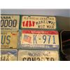 Image 5 : Qty 15 Metal License Plates: VP Fun, Aloha, 0000AAH, ArtEast, etc