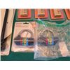Image 6 : Qty 13 Fortress Combination Locks New in Package, Bike Lock, etc