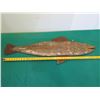 Image 6 : Vintage Decorative Fish Wall Hanging 38"L