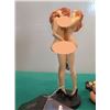 Image 2 : Qty 5 Fanny Figurines & "Black Art" Naked Ladies Creation