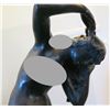 Image 3 : Carved Female Nude Statue Kneeling 11"L x 16"H