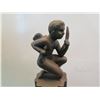 Image 10 : Qty 3 European Bronze Stamped Female Nude Statue Signed "Erte" 10"L x 13"H