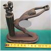 Image 15 : Qty 3 European Bronze Stamped Female Nude Statue Signed "Erte" 10"L x 13"H