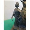 Image 3 : European Bronze Stamped Female Nude Warrior Statue Signed "Milo"