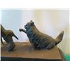 Image 4 : European Bronze Stamped Female Statue w/ Cat Signed "Aldo Vitaleh"  16"H