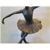 Image 3 : European Bronze Stamped Female Ballerina Statue 12"H