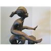 Image 2 : European Bronze Stamped Children Leap-Frog Statue Signed "Milo" 12"H