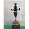 Image 4 : European Bronze Stamped Children Leap-Frog Statue Signed "Milo" 12"H