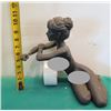 Image 12 : Limited Edition Nude Girl Statue Numbered 101/350 (Wrist Broken) 10"Lx11"H