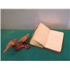 Image 2 : Two Birds on Stump Figure & Song of Hiawatha Book by Longfellow 1925