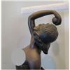 Image 8 : European Bronze Stamped Nude Female Athlete Statue Signed "dory"  17"H