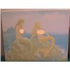 Image 2 : Qty 7 Unframed Artwork Nude Ladies & Ocean Themed Misc Size