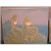 Image 2 : Qty 9 Unframed Artwork Nude Ladies, Mermaids & Ocean Themed Misc Size