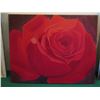 Image 4 : Qty 4 Unframed Artwork: Santa, Rose, Lips & Lady Misc Size