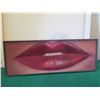 Image 6 : Qty 4 Unframed Artwork: Santa, Rose, Lips & Lady Misc Size