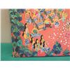 Image 2 : Unframed Asian Scene Artwork Signed Indira Penwond" 34"x27"