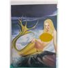 Image 2 : Qty 4 Unframed Artwork Nude Ladies & Mermaids Themed Some Signed Misc Size