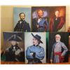 Image 1 : Qty 6 Unframed Artwork: Military Officers Portraits