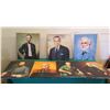 Image 1 : Qty 7 Unframed Artwork: Military Officers & Politician Portraits