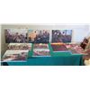 Image 1 : Qty 9 Unframed Artwork: Civil War Battles, etc Misc Sizes