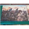 Image 11 : Qty 9 Unframed Artwork: Civil War Battles, etc Misc Sizes