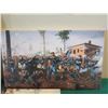 Image 7 : Qty 9 Unframed Artwork: Civil War Battles, etc Misc Sizes